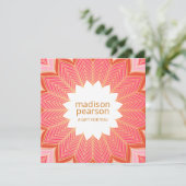 ピンクコーラルロータスマンダラフラワーギフト券 (スタンド正面)