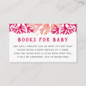 ピンクコーラル航海のブックベビー エンクロージャーカード (正面)