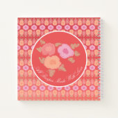 ピンクコーラル＆ピーチ ノートブック (裏面)