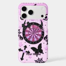 ピンクゴシックダーツスマホケース