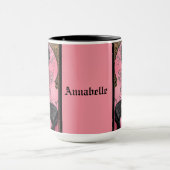 ピンクゴシックレディーコーヒーマグ マグカップ (中央)