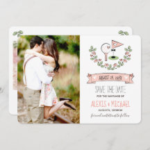 ピンクゴルフをテーマに日付を保存