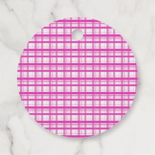 ピンクゴルフカートベビー用品ベビーシャワーありがとう フェイバータグ (裏面)