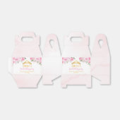 ピンクゴルフフローラクラウンプリンセス誕生日ビーフボックス フェイバーボックス (折り畳みなし)