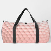 ピンクゴルフボールスポーツ ダッフルバッグ (裏面)