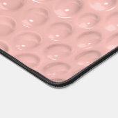 ピンクゴルフボールスポーツ デスクマット (コーナー)