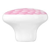 ピンクゴルフボールデザイン セラミックノブ (側面)