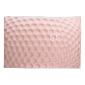 ピンクゴルフボール 枕カバー (裏面)