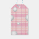 ピンクゴルフ2回目の誕生日 ギフトタグ (裏面)