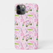 ピンクゴルフ 乳がん啓発活動 Case-Mate iPhoneケース (裏)