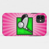 ピンクゴルフ Case-Mate iPhoneケース (裏面(横))