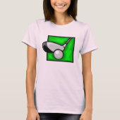 ピンクゴルフ Tシャツ (正面)