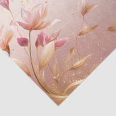 ピンクゴールデン葉フローラティッシュペーパー 薄葉紙 (詳細)