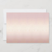 ピンクゴールデン葉フローラ保存日 セーブザデート (裏面)