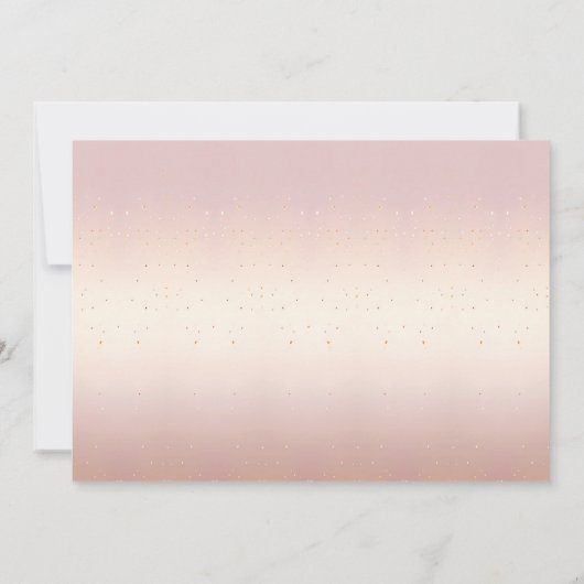 ピンクゴールデン葉フローラ保存日 セーブザデート (裏面)