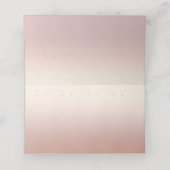 ピンクゴールデン葉フローラ座席表 プレイスカード (内部開封)