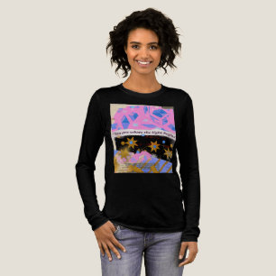 ピンクゴールドの輝きが始まる - Light Begins Within トライブレンドTシャツ
