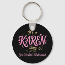 ピンクゴールドの「これってKarenだから仕方ないよね」ギフト 女性向け