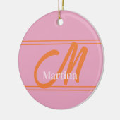 ピンクゴ最高のルフスコアオーナメント セラミックオーナメント (左)