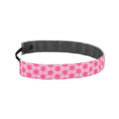 ピンクサッカーのヘッドバンド アスレチックヘッドバンド (左)