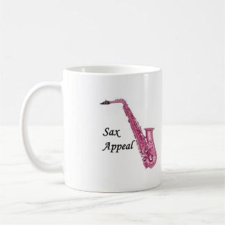ピンクサックス コーヒーマグカップ