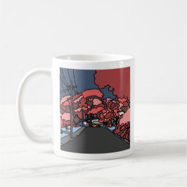 ピンクサバービアマグ コーヒーマグカップ