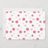 ピンクサファリアニマルズ2nd誕生日パーティの招待状 招待状 (裏面)