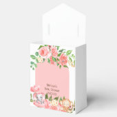 ピンクサファリテーマパーティーのお気に入りテントボックス フェイバーボックス (オープン)