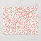 ピンクサファリ誕生日パーティーの採用証明書 (裏面)