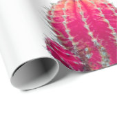 ピンクサボテン写真ラッピング紙 ラッピングペーパー (ロールコーナー)