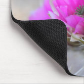 ピンクサボテン開花 マウスパッド (コーナー)