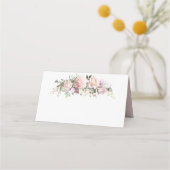 ピンクサマーフェミニンバラガーデン プレイスカード (裏面)