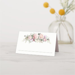 ピンクサマーフェミニンバラガーデン プレイスカード