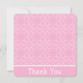 ピンクサンキューカード (正面)