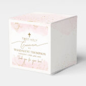 ピンクサンキューガール金ゴールドクロスファーストCommico フェイバーボックス (正面サイド)