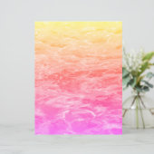 ピンクサンゴとオレンジマーリースクラップブック紙 (スタンド正面)