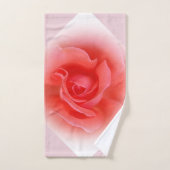 ピンクサンゴバラ バスタオルセット (ハンドタオル)