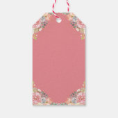 ピンクサンゴフローラファーストホーリーコミューニオンサンキュー ギフトタグ (裏面)