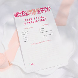 ピンクサンゴベビー予測とアドバイスゲーム