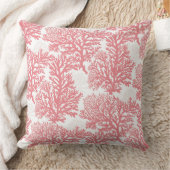 ピンクサンゴ化粧枕 | ビーチ装飾用クッション クッション (ブランケット)