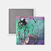 ピンクサンゴ磁石 マグネット (正面/裏面)