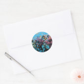 ピンクサンゴ ラウンドシール (封筒)