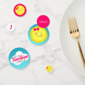 ピンクサンシャインバースデーパーティー コンフェッティ (グループ)