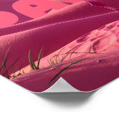 ピンクサンズフラミンゴ ポスター (角)