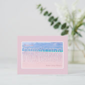 ピンクサンズ、ハーバーアイランド、バハマのはがき ポストカード (スタンド正面)