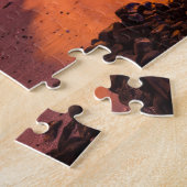 ピンクサンセットオブハワイビーチ ジグソーパズル (側面)