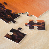 ピンクサンセットオブハワイビーチ ジグソーパズル (側面)