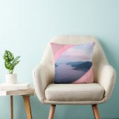 ピンクサンセットパールビーチランドスケープオーストラリア クッション (椅子)