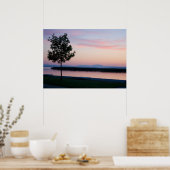 ピンクサンセット ポスター (キッチン)