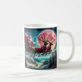 ピンクサンタコーヒーマグ コーヒーマグカップ